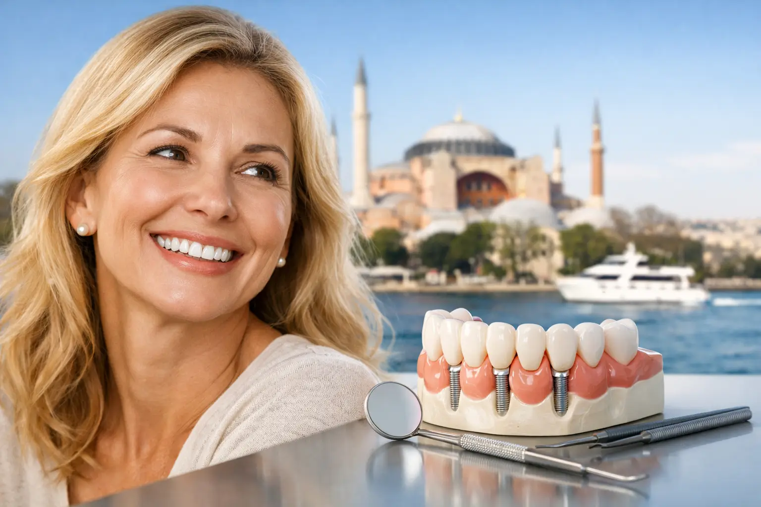 Restaurare completă dantură în Turcia