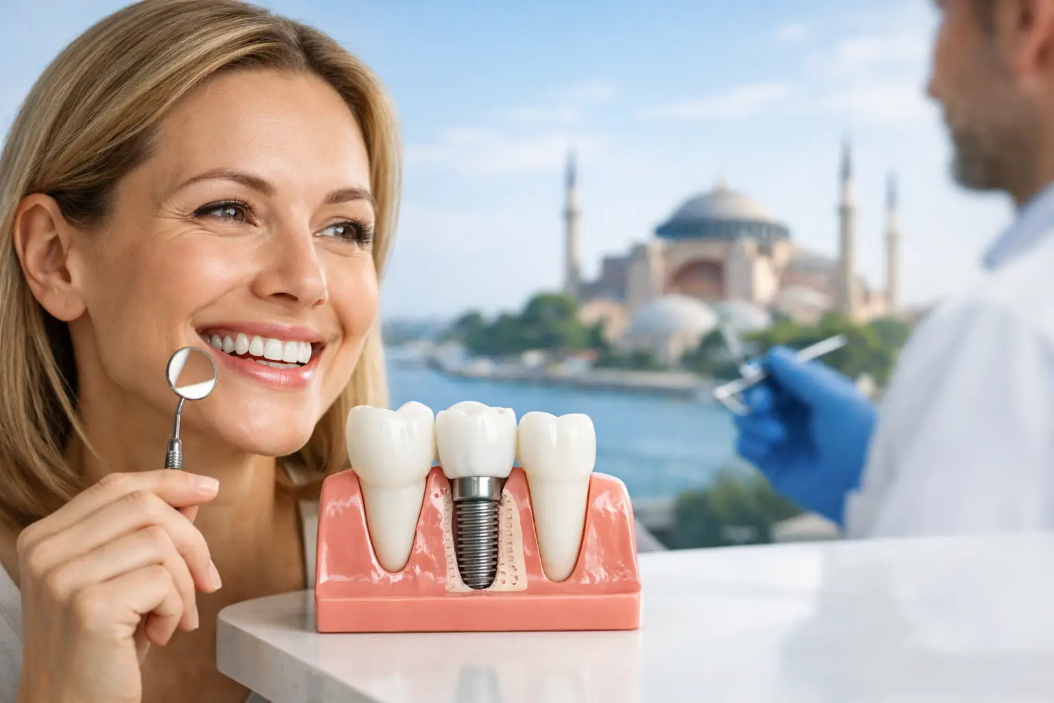 Îngrijire după implant dentar în Turcia